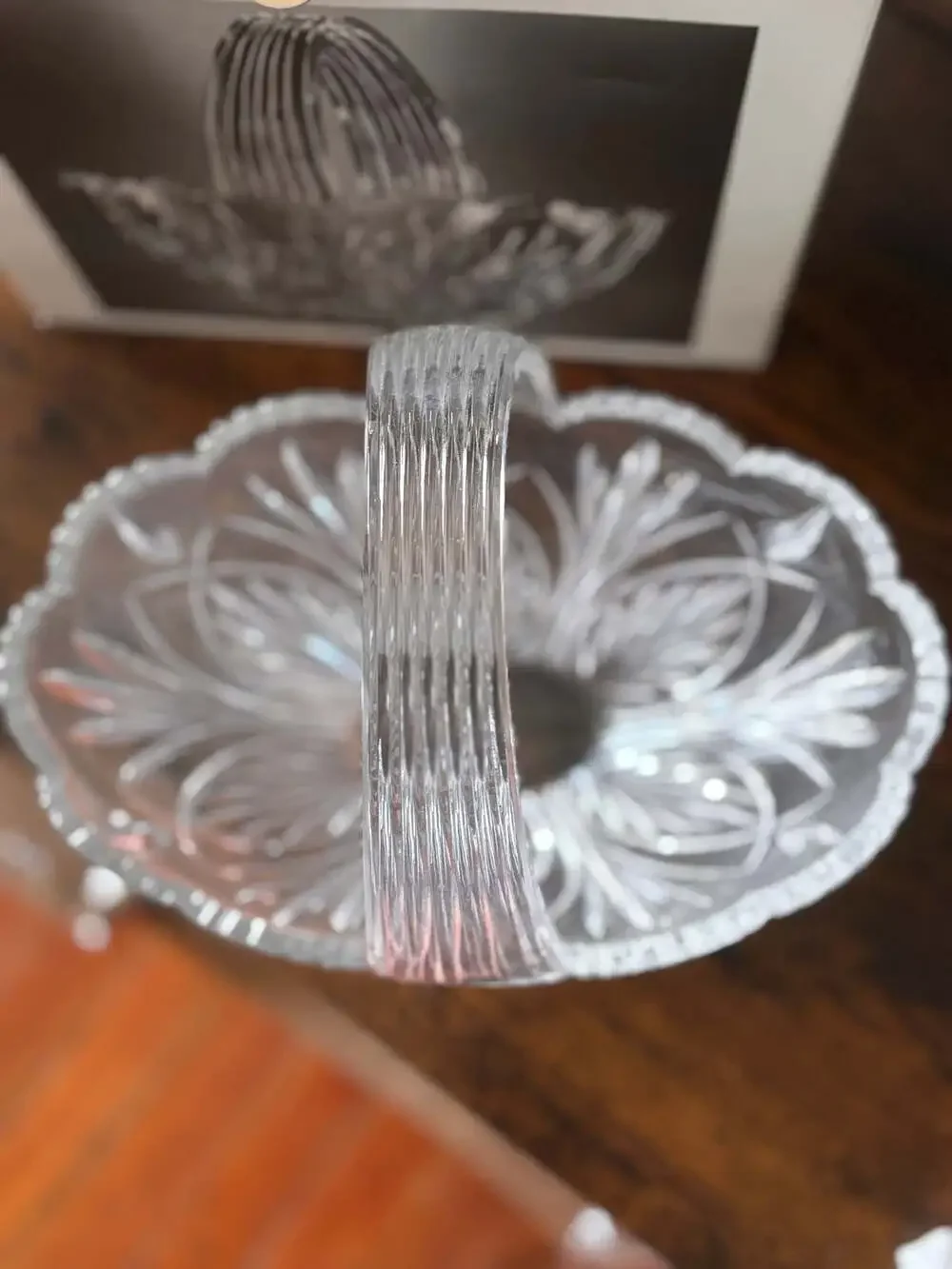 Royal Limited 24% Full Lead Crystal Large Basket